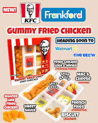 USA KFC Gummy Fried Chicken Candy Combo Meal