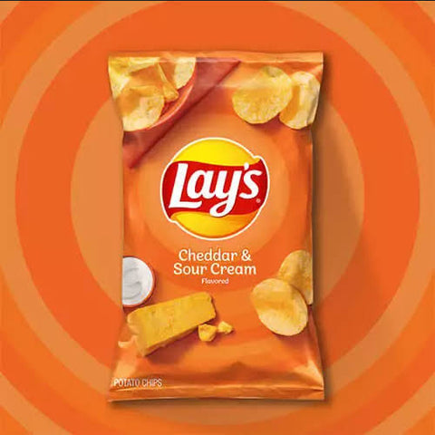 USA Lays Chips - Cheddar & Sour Cream 184gm