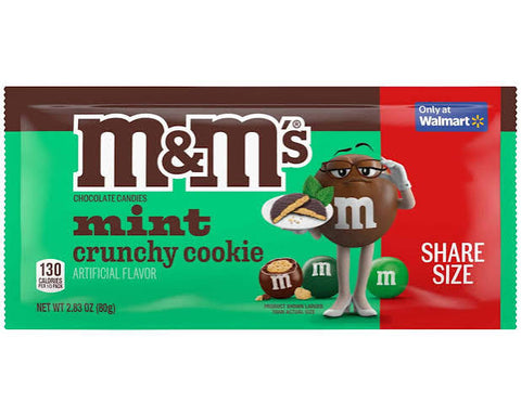 USA M&M's Mint Crunchie Cookie - 80gm