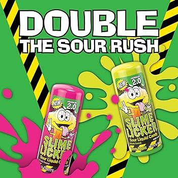 Toxic Waste Sour Rollers 60ml – Green Apple & Black Cherry (Pack of 2)