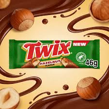 UK Twix Hazlenut - 46gm