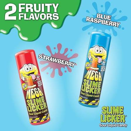 Toxic Waste MEGA Slime Licker 90ml – Strawberry 2.0
