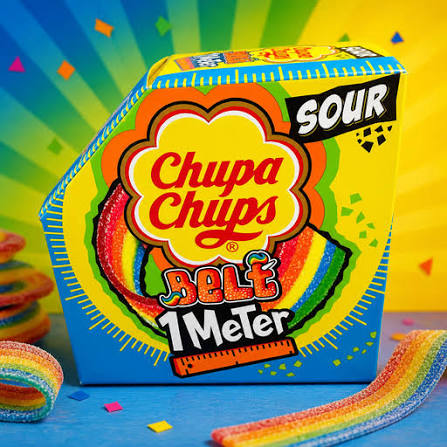Chupa Chups Sour Belt - 1 Metre