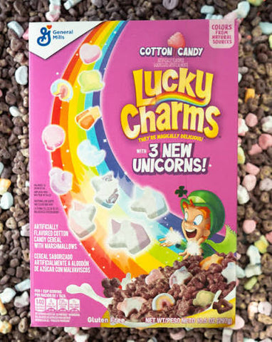USA Cereal Lucky Charms Cotton Candy (Limited Edition) 300gm