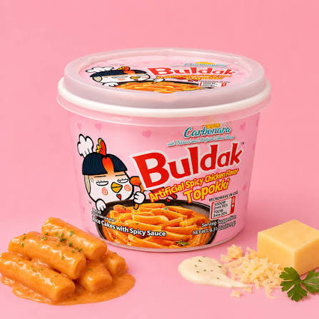 Samyang Buldak Carbonara Tteokbokki 179gm
