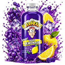 USA Warheads Lemonade 473ml - Sour Grape