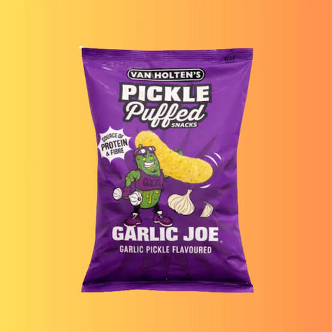 USA Pickle Puffed Snacks 90gm Bag - Garlic Joe