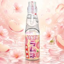 Japanese Hata Ramune 200ml - White Peach