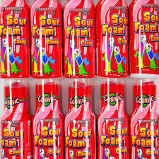 Sour Foam Spray Candy - Strawberry 90ml