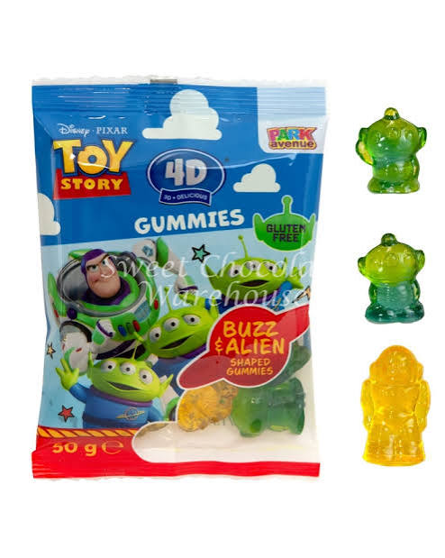 Toy Story 4D Gummy Candy - 50gm