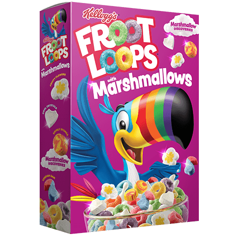 USA Cereal - Froot Loops with Marshmallows 236gm