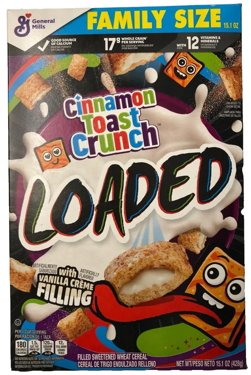 USA Cereal - Loaded Cinnamon Toast Crunch (Limited Edition)