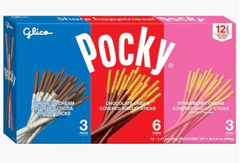 Pocky Variety Pack – 12 Boxes