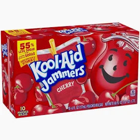 USA Kool Aid Jammers -Cherry Box of 10