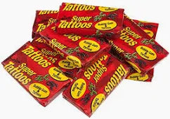 Super Tattoo Bubblegum – Tutti Frutti x15 Pieces