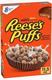 USA Reese's Puffs Cereal 326gm - Select Flavor