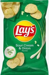 USA Lays Sour Cream and Onion XL Bag 184gm