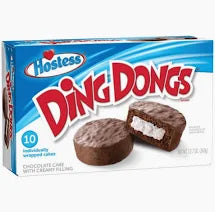 USA Hostess Ding Dongs – Box of 10