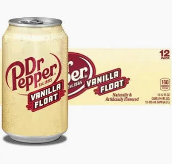 USA Dr Pepper Vanilla Float – 12 Can Pack
