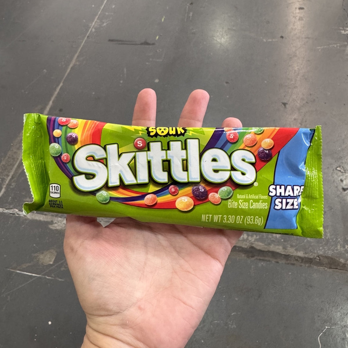 USA Skittles Sour Share Bag - 93.6gm