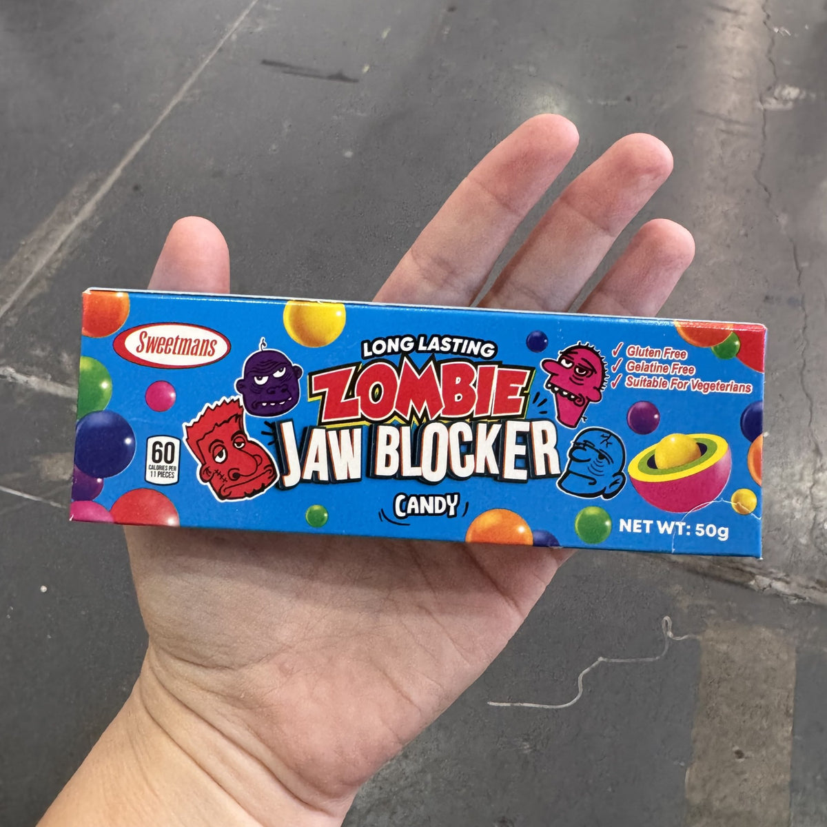 Zombie Jaw Blocker Candy – Long Lasting (50g)