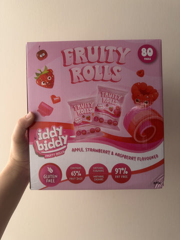 Iddy Biddy Fruity Rolls x80