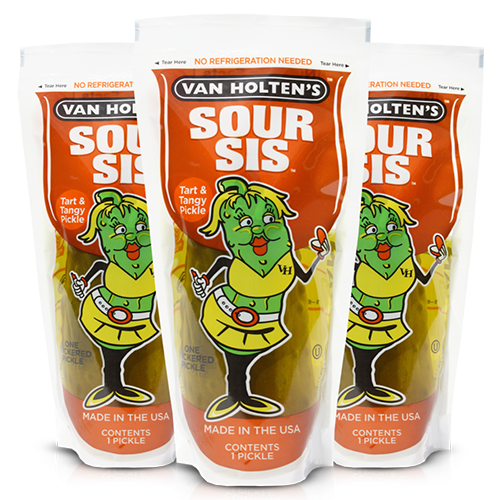 Pickle in a Pouch - USA Van Holten's - Select Flavor