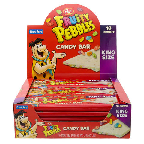 Fruity Pebbles White Chocolate Candy Bar - Post