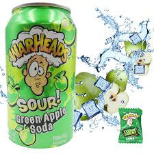 Warheads Soda - Sour Apple
