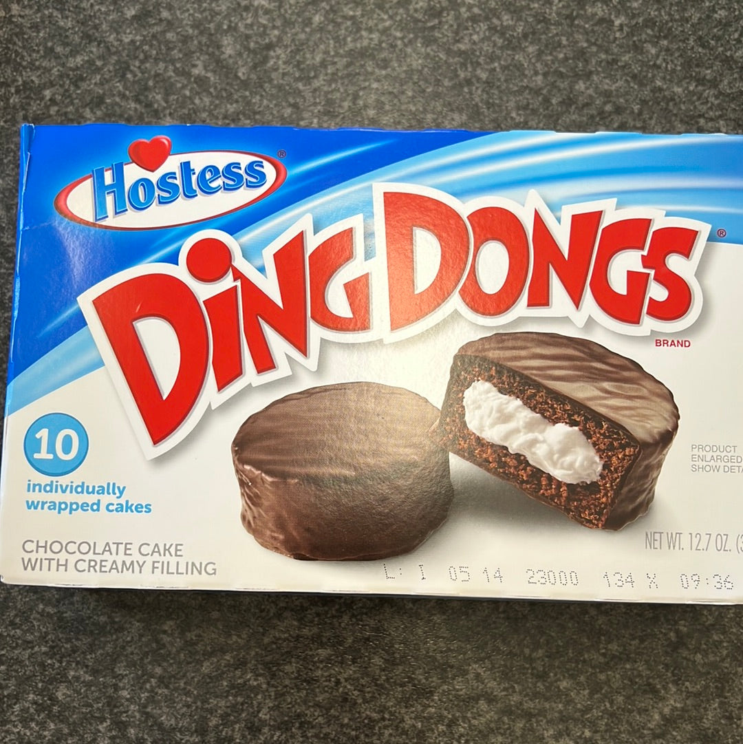 Hostess Chocolate Ding Dongs x10