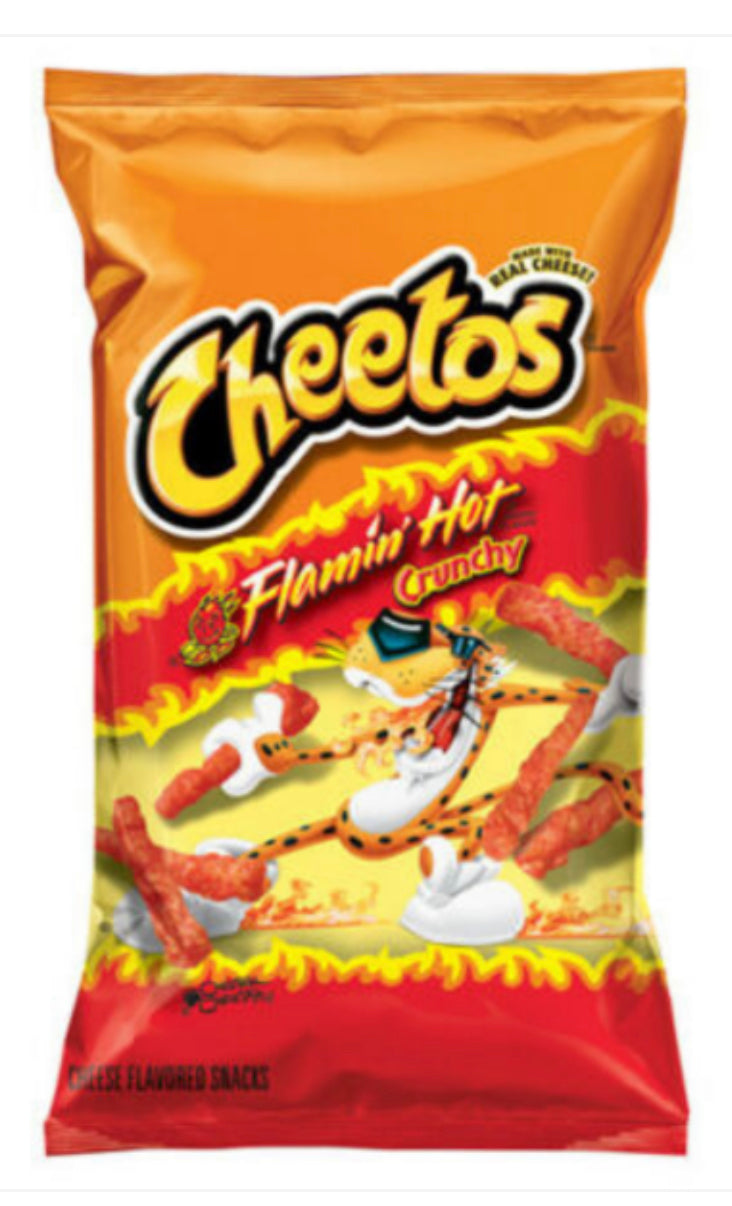Cheetos Crunchy Flamin Hot 227gm