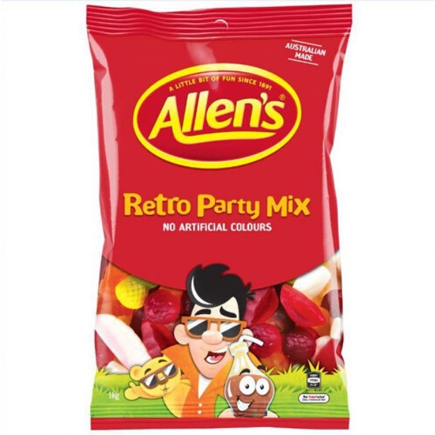 Allen’s Retro Party Mix 1kg