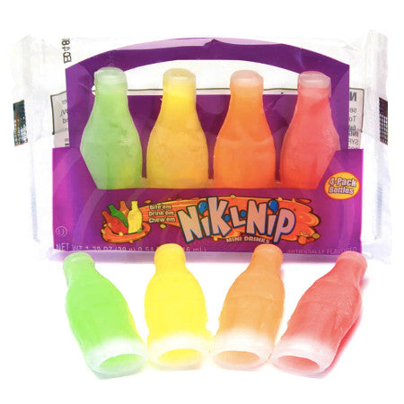 Nik-L-Nip Wax Bottles x4