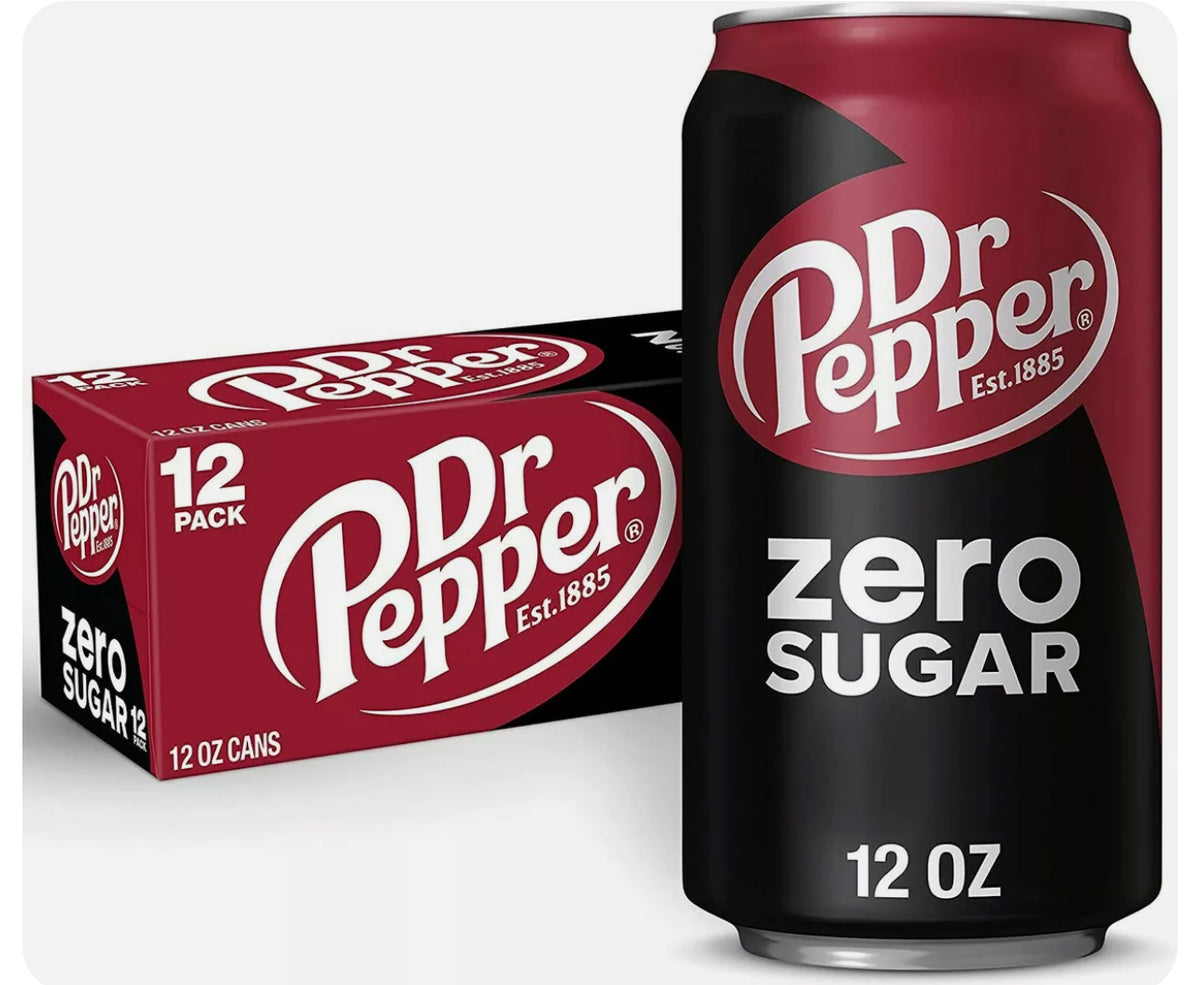 Dr Pepper Zero x12 Pack