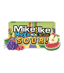 Mike and Ike Super Sour Theatre Box