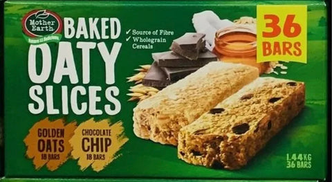 Mother Earth Baked Oaty Slices x36