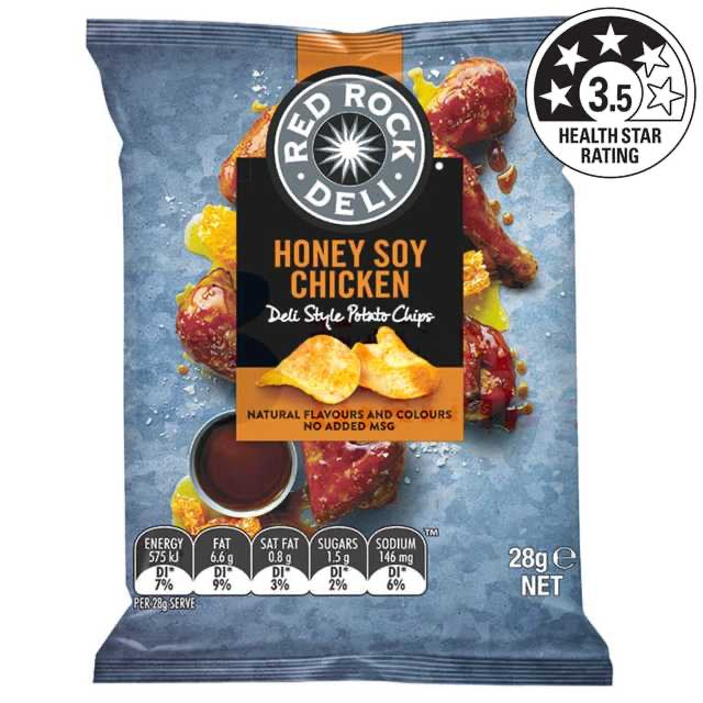 Red Rock Deli - Honey Soy Chicken x 21 packs