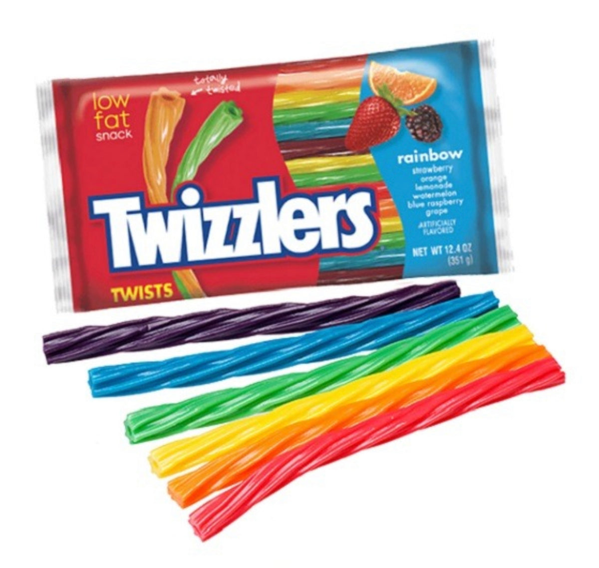 Twizzlers Rainbow 351gm SnackEzy Pty Ltd Twizzlers Rainbow 351gm SnackEzy Pty Ltd