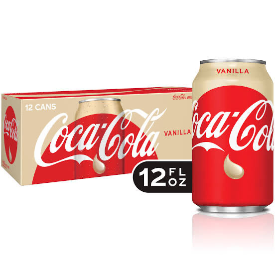 USA Vanilla Coca Cola x12