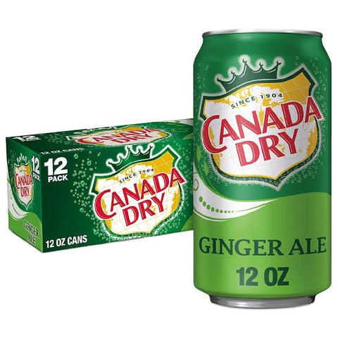 Canada Dry Ginger Ale x12